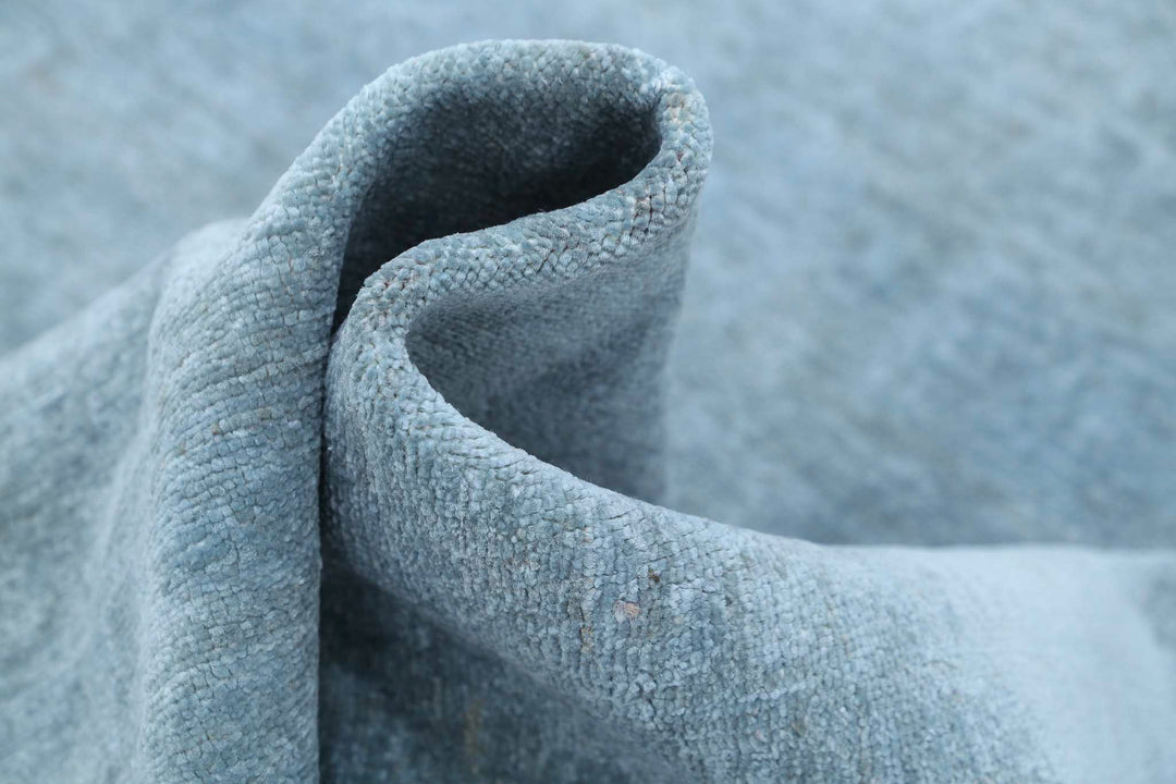 Hand Knotted Overdye Wool Rug 5' 11" x 9' 5" - No. AT16312