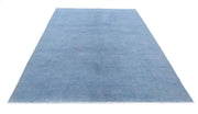 Hand Knotted Overdye Wool Rug 6' 7" x 9' 10" - No. AT59499