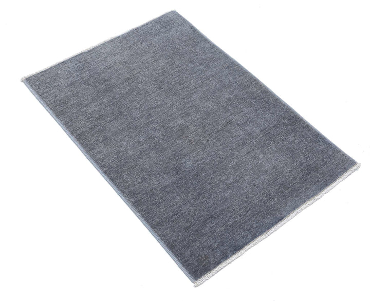 Hand Knotted Overdye Wool Rug 2' 1" x 3' 1" - No. AT11602