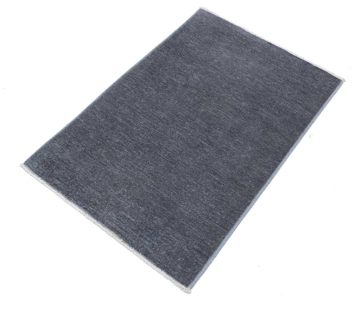 Hand Knotted Overdye Wool Rug 2' 1" x 3' 1" - No. AT11602