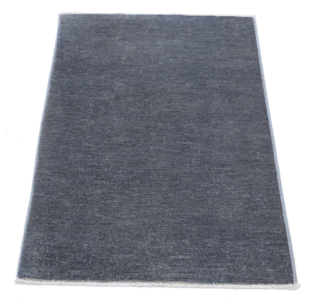 Hand Knotted Overdye Wool Rug 2' 1" x 3' 1" - No. AT11602
