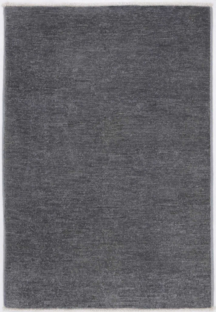 Hand Knotted Overdye Wool Rug 2' 1" x 3' 1" - No. AT11602