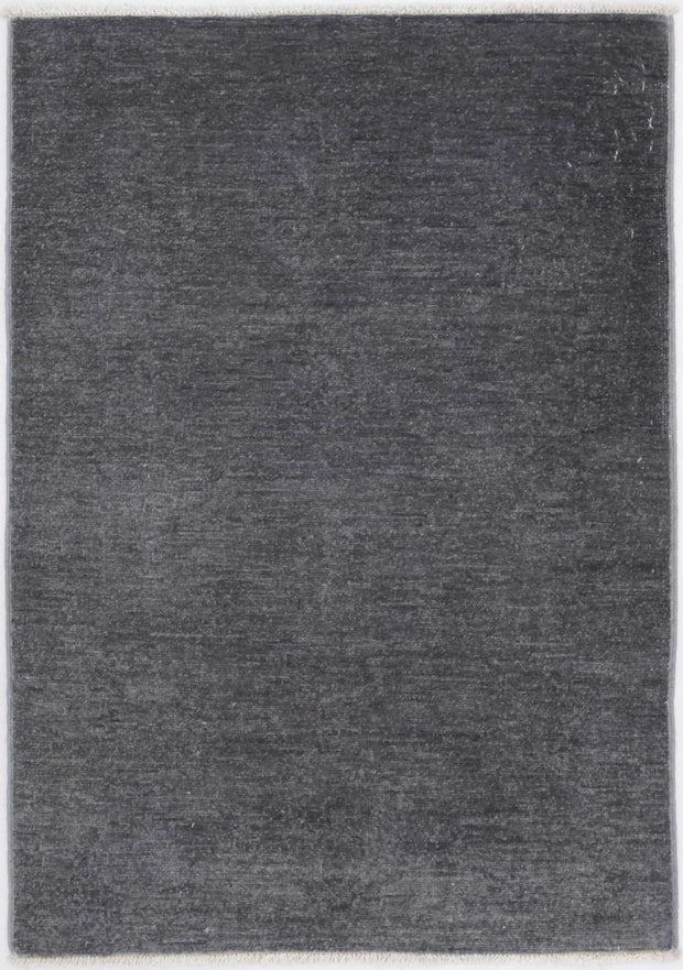 Hand Knotted Overdye Wool Rug 2' 2" x 3' 1" - No. AT11626