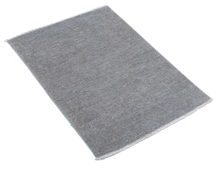 Hand Knotted Overdye Wool Rug 2' 1" x 2' 9" - No. AT12929