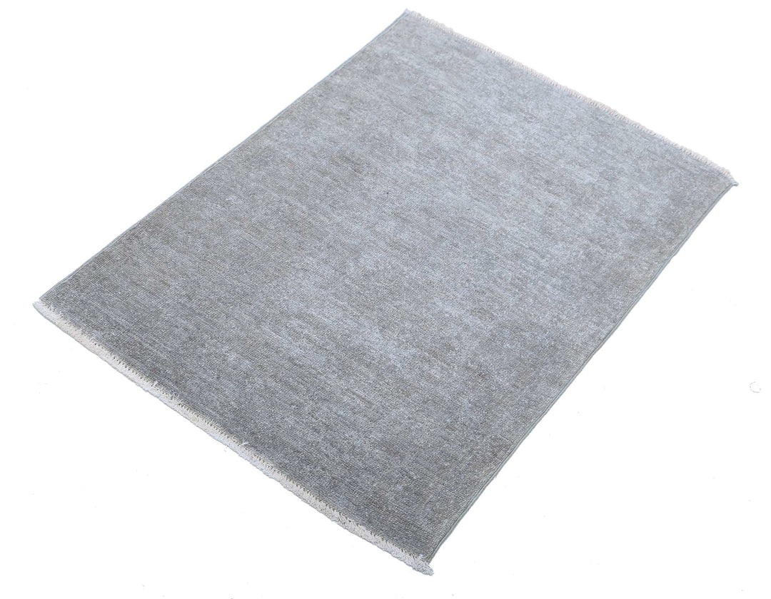 Hand Knotted Overdye Wool Rug 2' 1" x 2' 9" - No. AT12929