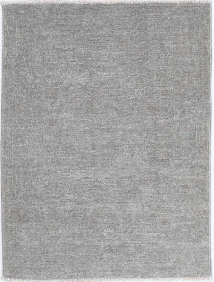 Hand Knotted Overdye Wool Rug 2' 1" x 2' 9" - No. AT12929