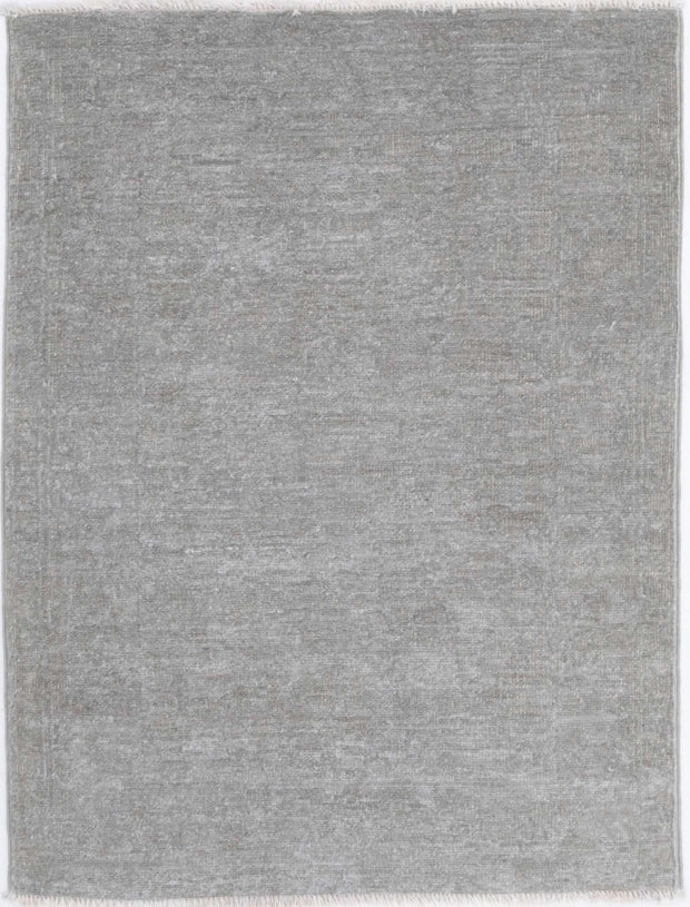 Hand Knotted Overdye Wool Rug 2' 1" x 2' 9" - No. AT12929