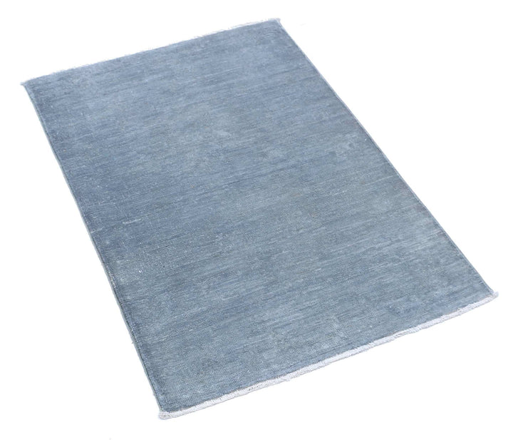 Hand Knotted Overdye Wool Rug 2' 1" x 3' 1" - No. AT44177