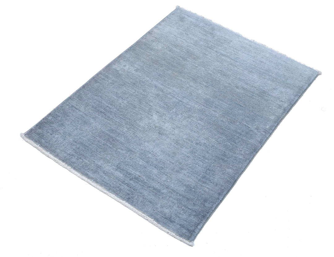 Hand Knotted Overdye Wool Rug 2' 1" x 3' 1" - No. AT44177