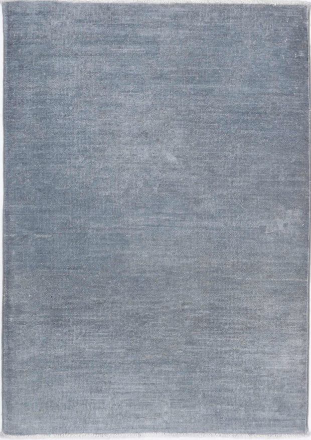Hand Knotted Overdye Wool Rug 2' 1" x 3' 1" - No. AT44177