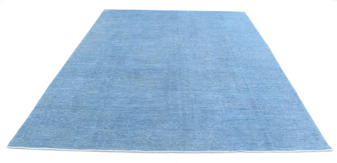 Hand Knotted Overdye Wool Rug 7' 11" x 10' 3" - No. AT17158