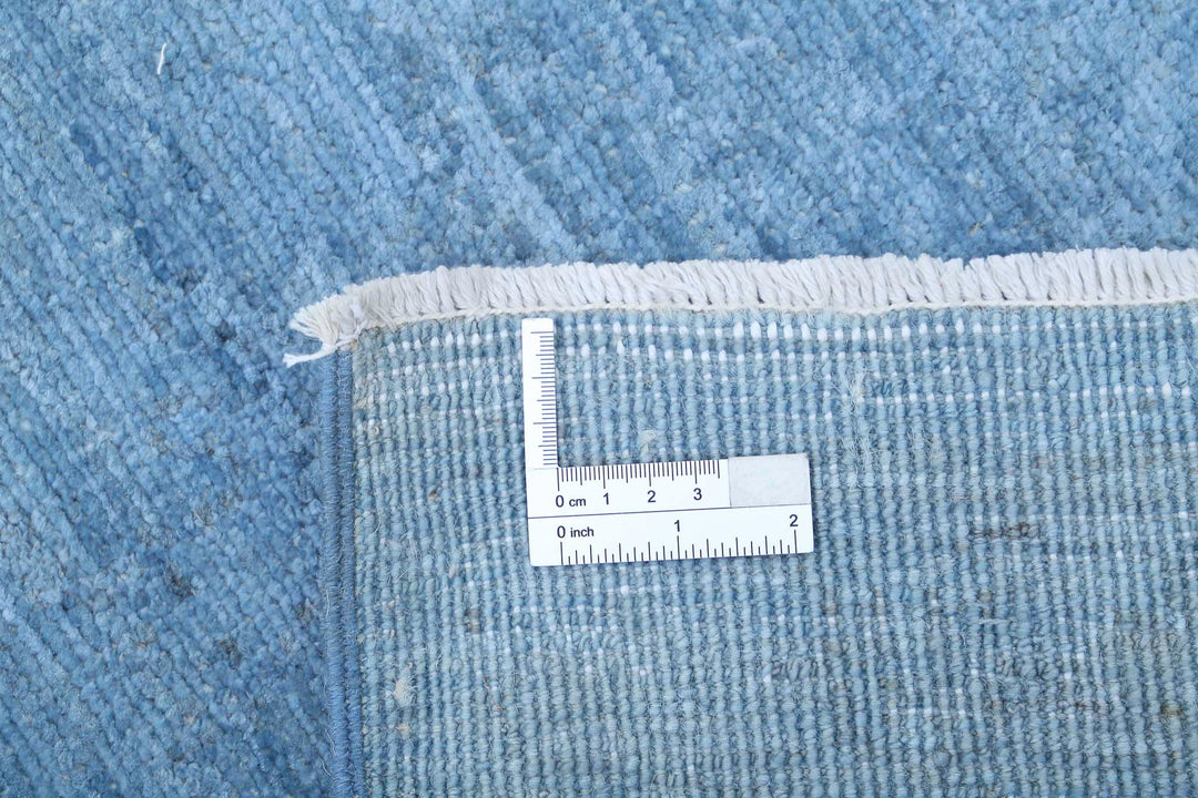 Hand Knotted Overdye Wool Rug 7' 11" x 10' 3" - No. AT17158