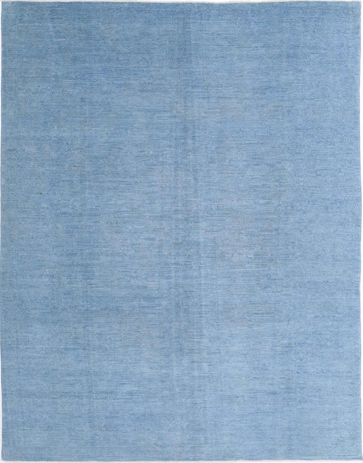 Hand Knotted Overdye Wool Rug 7' 11" x 10' 3" - No. AT17158