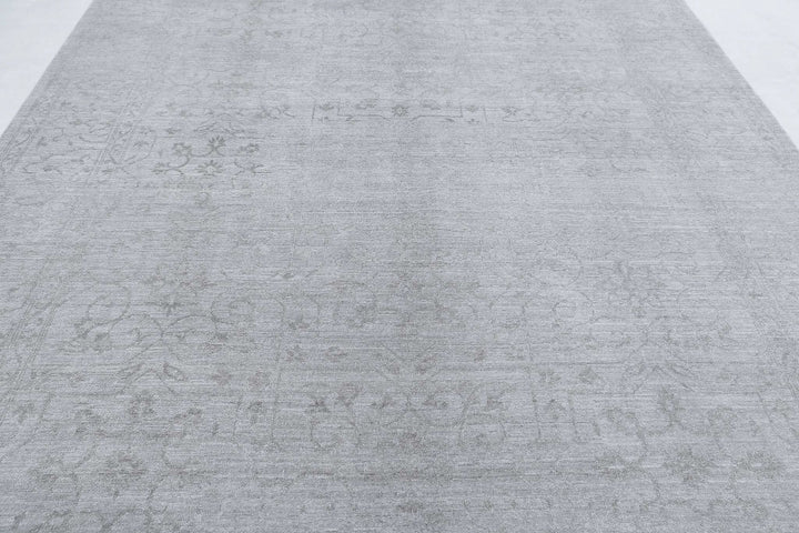 Hand Knotted Overdye Wool Rug 8' 11" x 11' 3" - No. AT74443