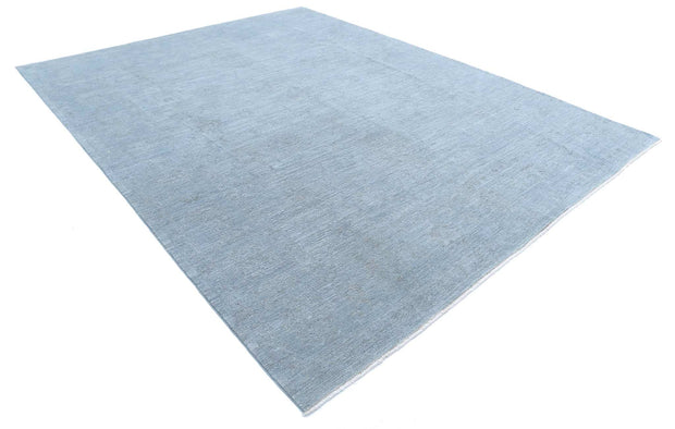 Hand Knotted Overdye Wool Rug 9' 2" x 11' 10" - No. AT82330