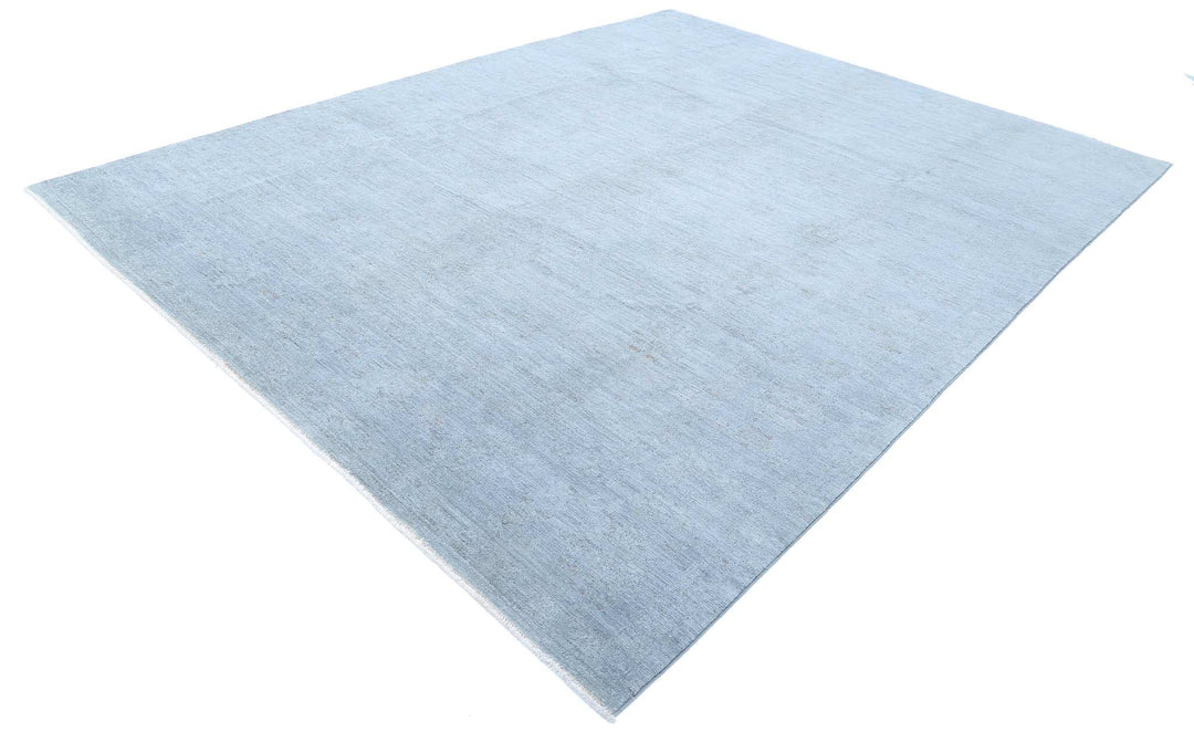Hand Knotted Overdye Wool Rug 9' 2" x 11' 10" - No. AT82330