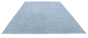 Hand Knotted Overdye Wool Rug 9' 2" x 11' 10" - No. AT82330