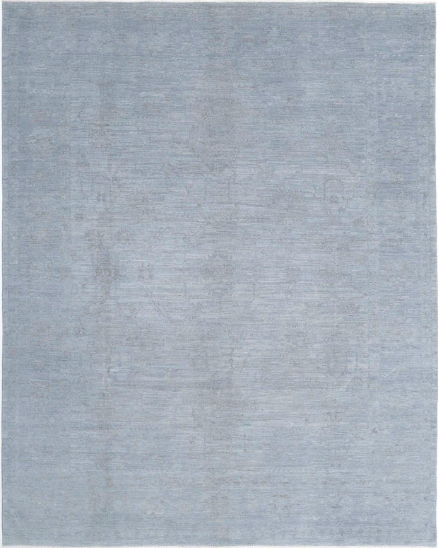 Hand Knotted Overdye Wool Rug 9' 2" x 11' 10" - No. AT82330