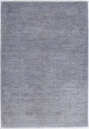 Hand Knotted Overdye Wool Rug 2' 0" x 3' 1" - No. AT39000