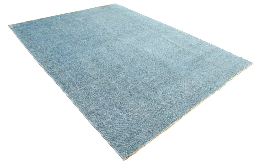 Hand Knotted Overdye Wool Rug 8' 2" x 10' 10" - No. AT22046
