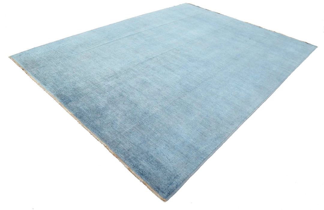 Hand Knotted Overdye Wool Rug 8' 2" x 10' 10" - No. AT22046