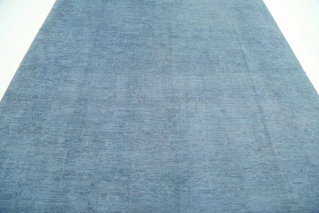 Hand Knotted Overdye Wool Rug 8' 2" x 10' 10" - No. AT22046