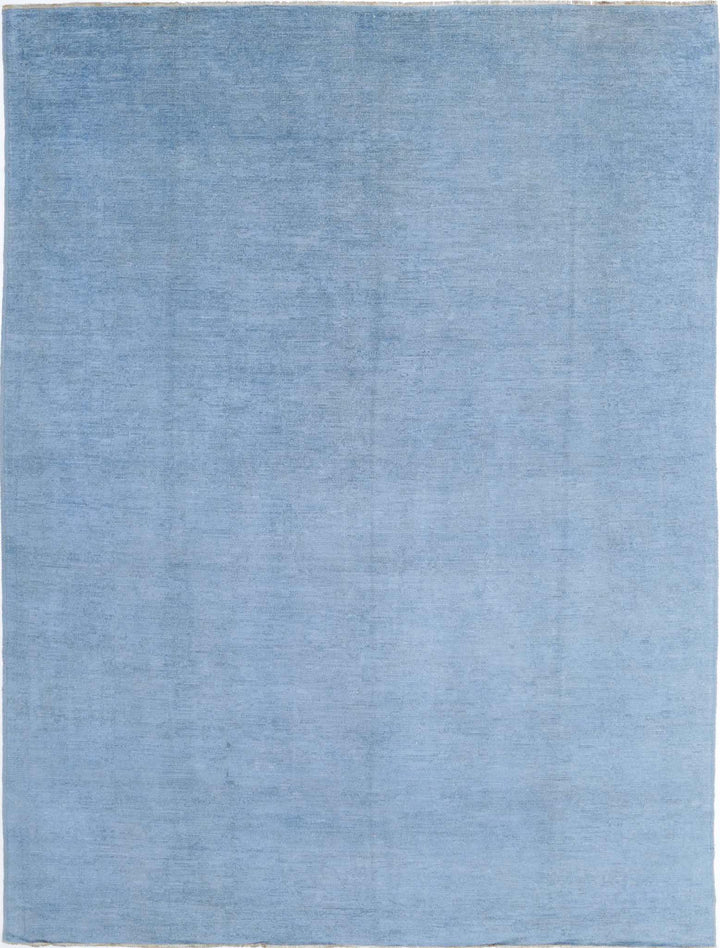 Hand Knotted Overdye Wool Rug 8' 2" x 10' 10" - No. AT22046