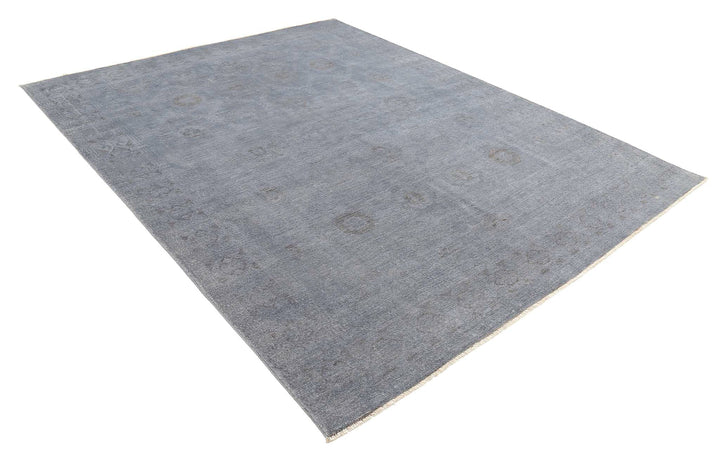 Hand Knotted Overdye Wool Rug 7' 10" x 9' 9" - No. AT12944
