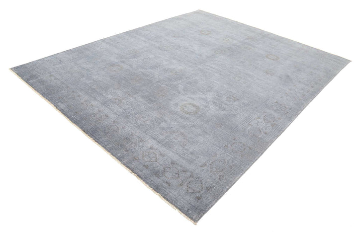 Hand Knotted Overdye Wool Rug 7' 10" x 9' 9" - No. AT12944