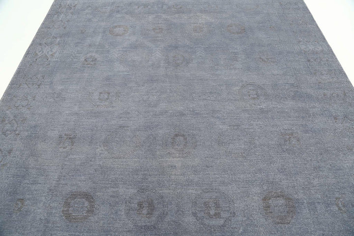 Hand Knotted Overdye Wool Rug 7' 10" x 9' 9" - No. AT12944