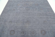 Hand Knotted Overdye Wool Rug 7' 10" x 9' 9" - No. AT12944