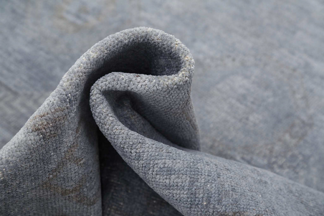 Hand Knotted Overdye Wool Rug 7' 10" x 9' 9" - No. AT12944