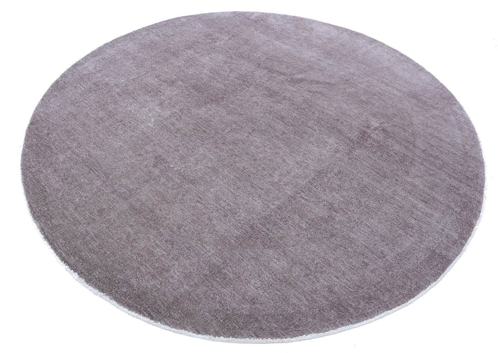 Hand Knotted Overdye Wool Rug 7' 8" x 7' 7" - No. AT80586