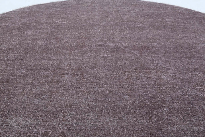 Hand Knotted Overdye Wool Rug 7' 8" x 7' 7" - No. AT80586