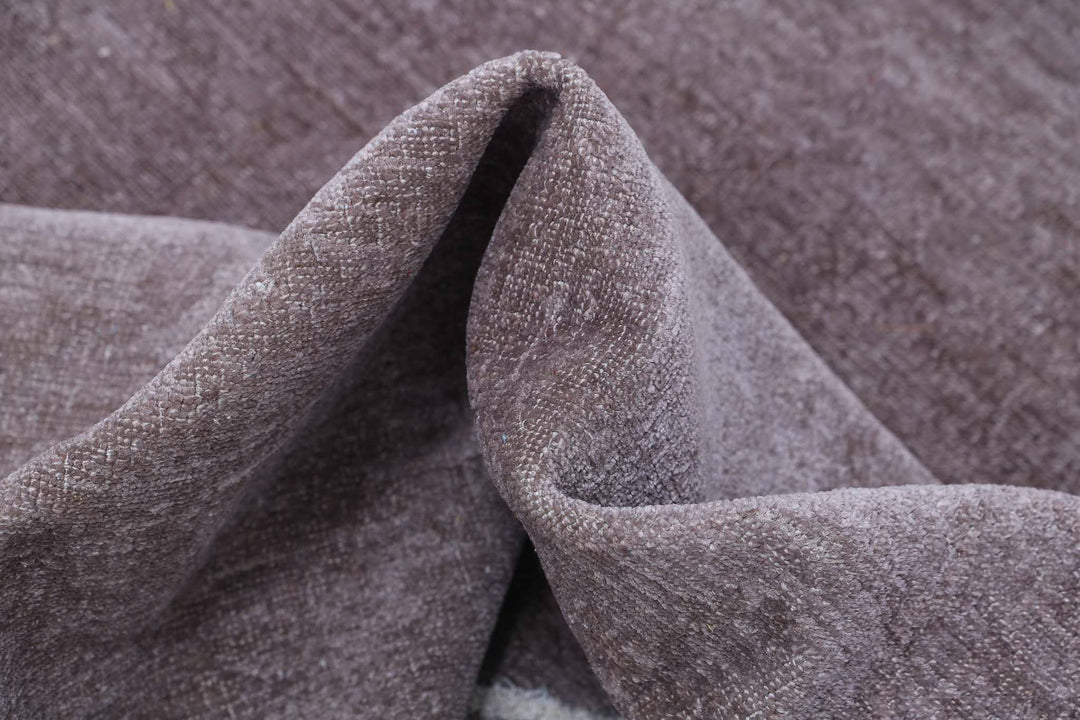 Hand Knotted Overdye Wool Rug 7' 8" x 7' 7" - No. AT80586