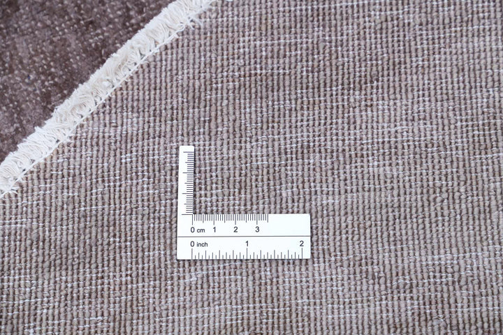 Hand Knotted Overdye Wool Rug 7' 8" x 7' 7" - No. AT80586