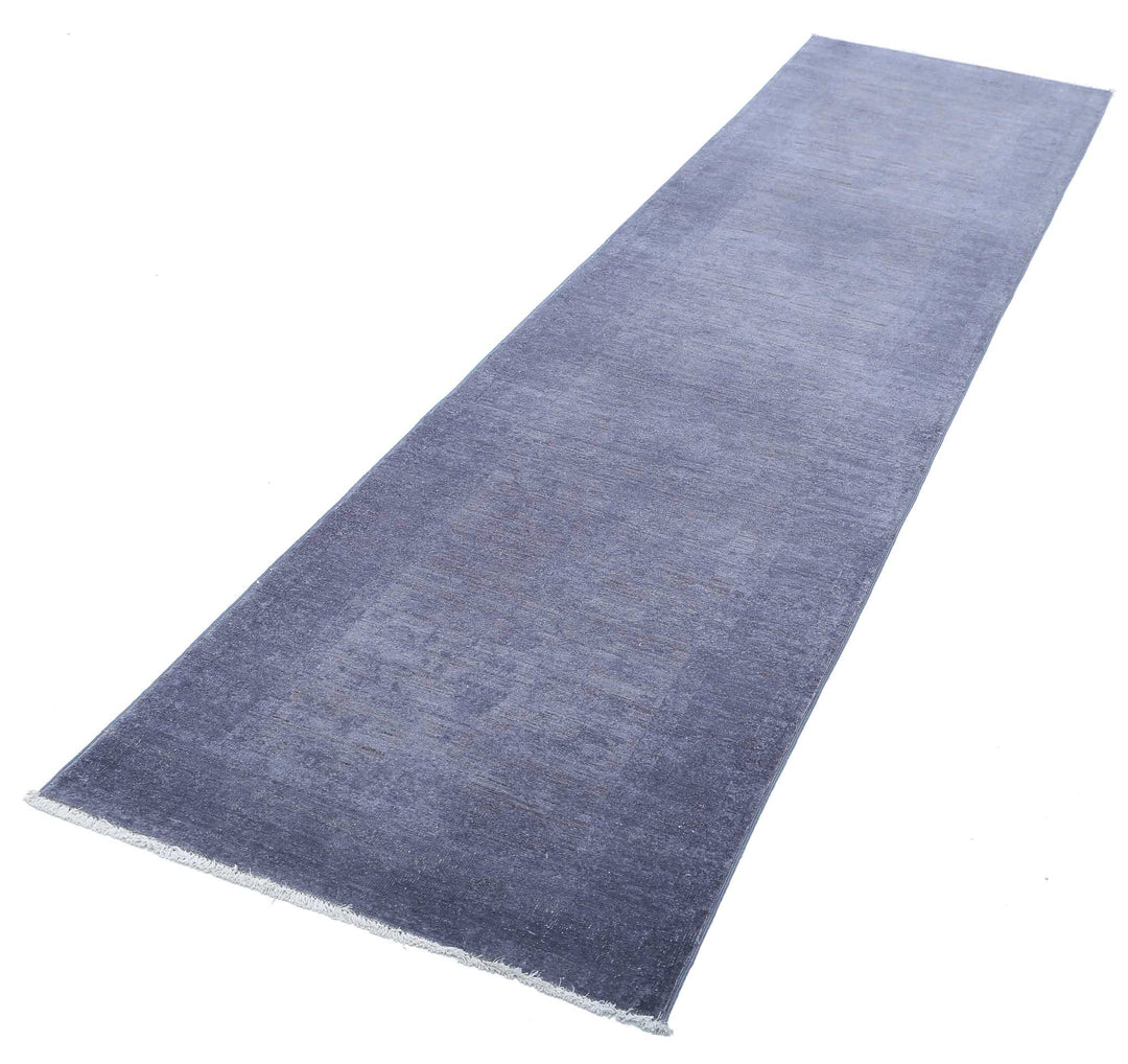 Hand Knotted Overdye Wool Rug 2' 6" x 9' 6" - No. AT12047