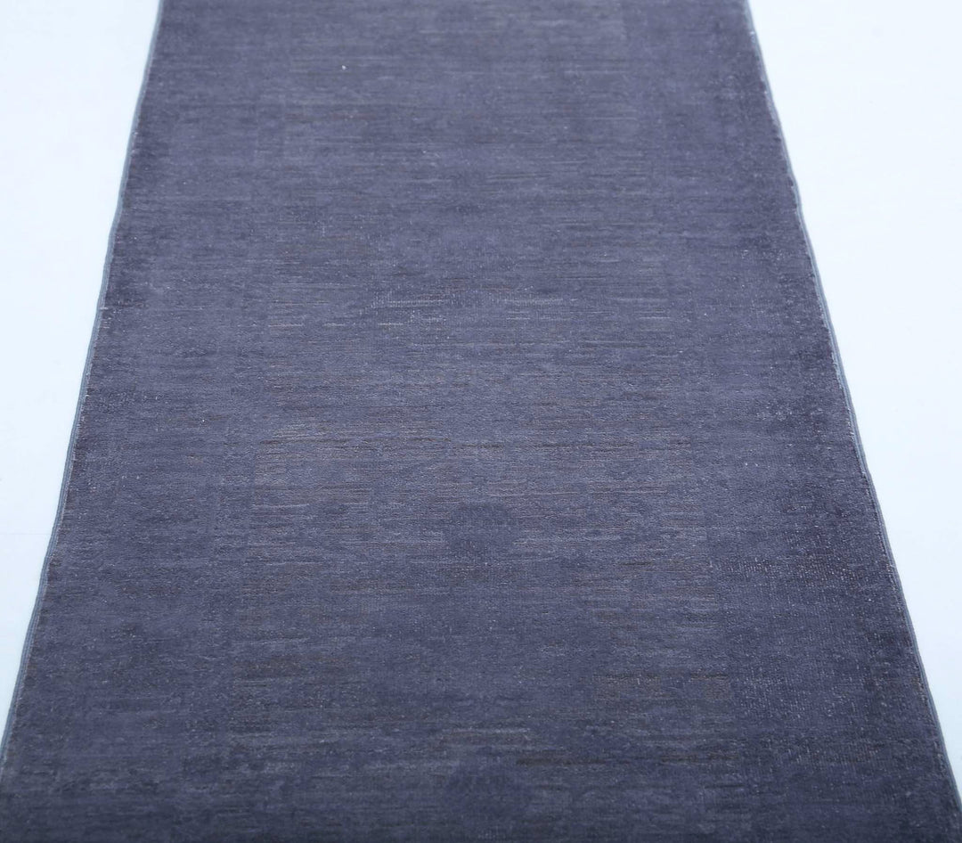 Hand Knotted Overdye Wool Rug 2' 6" x 9' 6" - No. AT12047