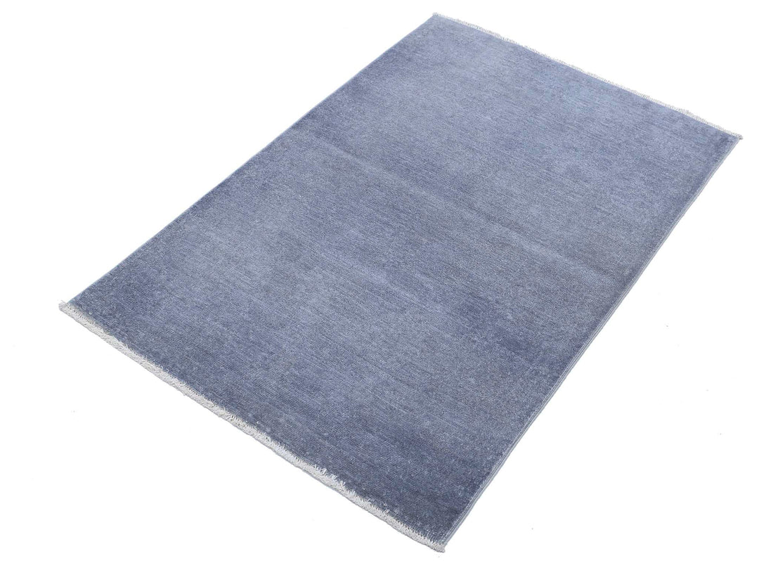 Hand Knotted Overdye Wool Rug 2' 9" x 4' 0" - No. AT72237