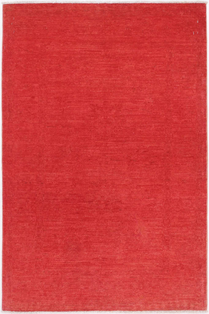 Hand Knotted Overdye Wool Rug 2' 7" x 4' 2" - No. AT43845
