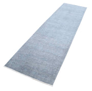 Hand Knotted Overdye Wool Rug 2' 7" x 10' 0" - No. AT99041