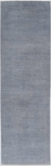 Hand Knotted Overdye Wool Rug 2' 7" x 10' 0" - No. AT99041