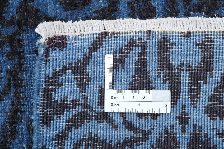 Hand Knotted Overdye Wool Rug 8' 10" x 11' 9" - No. AT20129