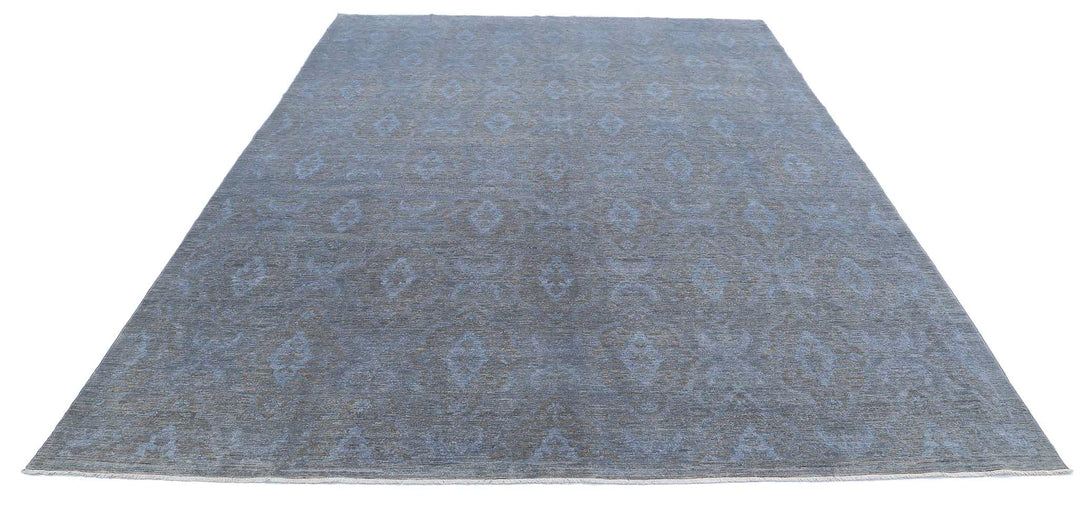 Hand Knotted Overdye Wool Rug 8' 0" x 10' 7" - No. AT90933