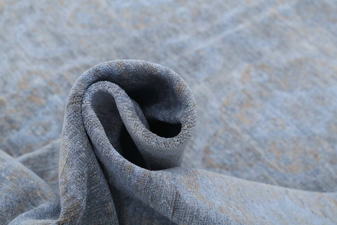 Hand Knotted Overdye Wool Rug 8' 0" x 10' 7" - No. AT90933