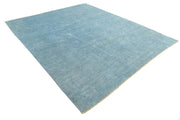 Hand Knotted Overdye Wool Rug 8' 5" x 9' 6" - No. AT97856