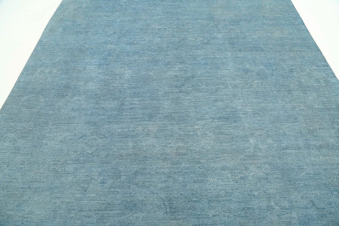 Hand Knotted Overdye Wool Rug 8' 5" x 9' 6" - No. AT97856