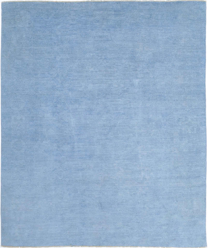 Hand Knotted Overdye Wool Rug 8' 5" x 9' 6" - No. AT97856