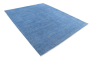 Hand Knotted Overdye Wool Rug 8' 0" x 9' 9" - No. AT67404