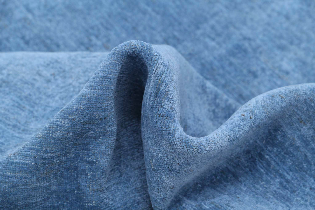 Hand Knotted Overdye Wool Rug 8' 0" x 9' 9" - No. AT67404